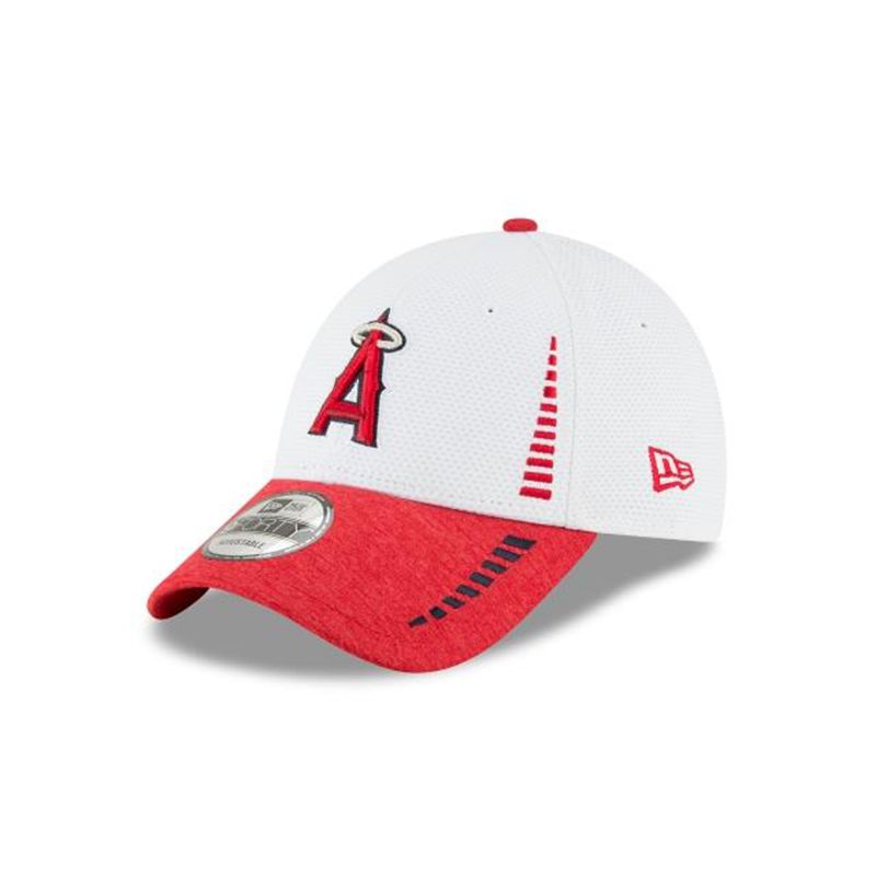 MLB Los Angeles Angels Speed Tech 9Forty Adjustable (RQI7953) - White New Era Caps